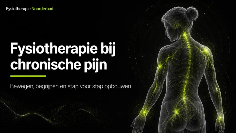 De rol van fysiotherapie bij het omgaan met chronische pijn