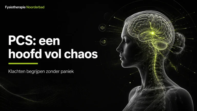 Een hoofd vol chaos: postcommotioneel syndroom en een overgevoelig brein
